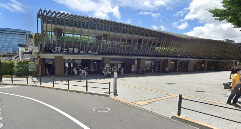 JR Ueno Station, Tokyo โ Modern wooden faรงade welcoming visitors to one of Tokyoโs busiest gateways.